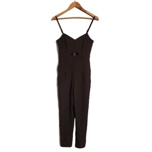 NWOT Material Girl Black Cut Out Jumpsuit
